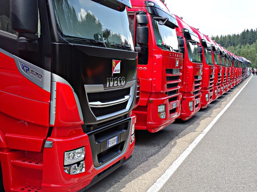 Flotte de camions - Locket Transport